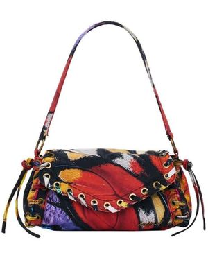 Desigual Medium Tas Met Print - Rood