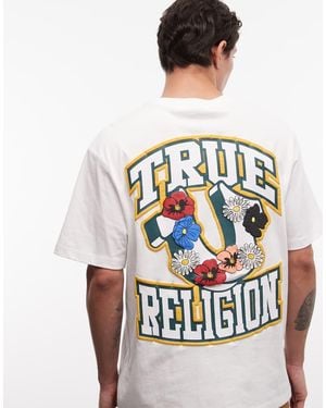 TRUE RELIGION Garden Logo T-shirt - White