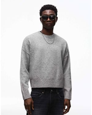 Bershka – kastiger pullover - Grau