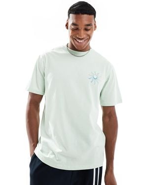 Only & Sons Oversized T-shirt With Multi Back Print - White
