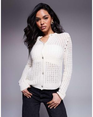 ASOS Cardigan Traforato - Bianco