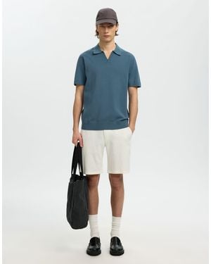 SELECTED Polo Shirt - Blue