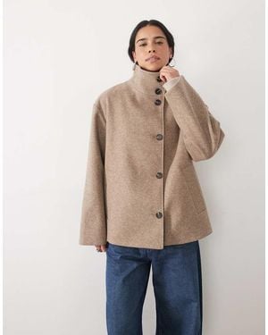 Jdy Chaqueta Capa De Cuello Alto En-Neutro