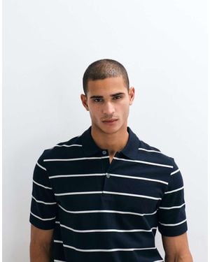 ARKET Pure Cotton Short Sleeve Polo - White