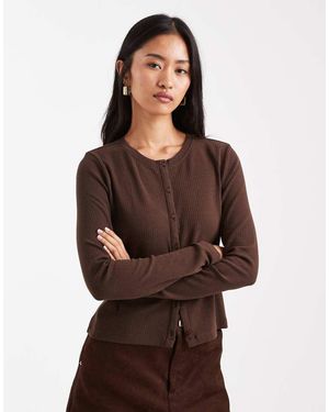 Threadbare Top - Marrone
