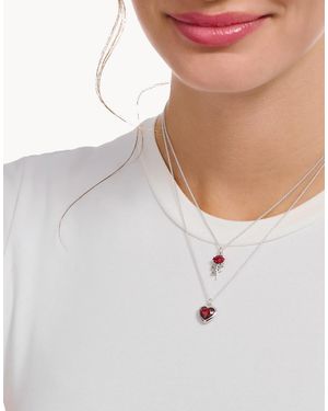 Thomas Sabo Rose Fine Necklace - White
