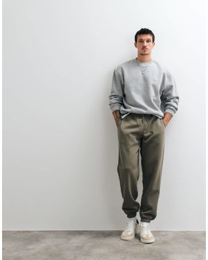 ASOS Essentials Oversized Trackies-green - Gray