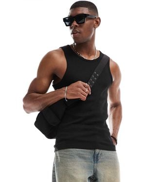 Pull&Bear Vest - Black