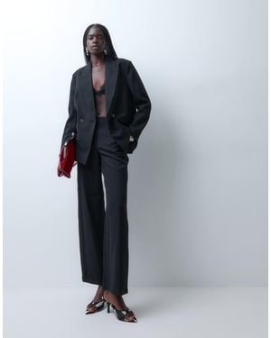Vero Moda Wide Leg Tailored Pants Co-ord - Black