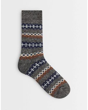 GOOD AMERICAN Knitted Socks - Multicolour