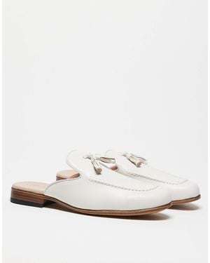 ASOS Mule Loafers - White