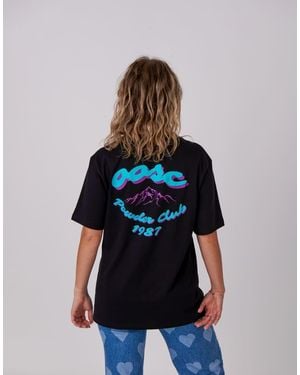 OOSC Powder Club T-Shirt - Black