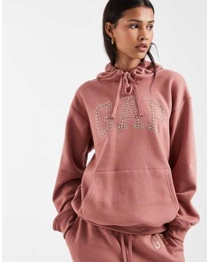 Gap Logo Overhead Hoodie - Pink
