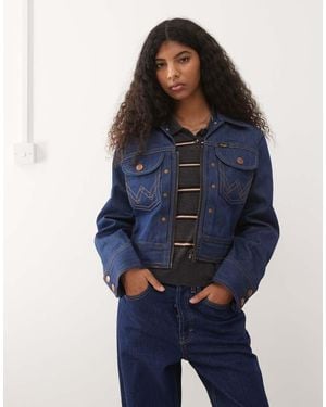 Wrangler Chaqueta Vaquera Azul Marino Super Capsule De