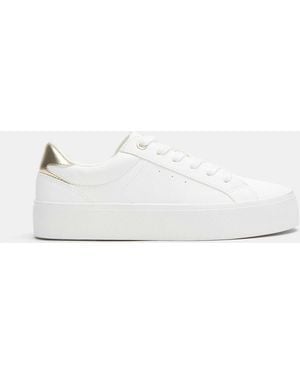 Pull&Bear – plateau-sneaker - Natur