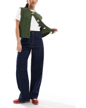 Cotton On Cotton on - jean large - indigo - Bleu