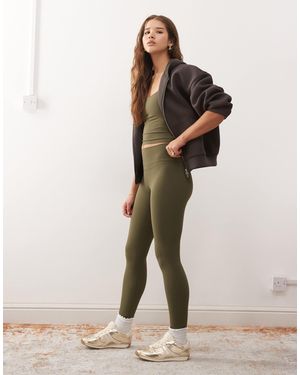Weekday Mix And Match Yoga Seamless Stretch leggings - Natural