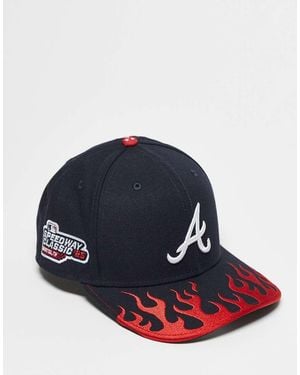 KTZ Speedway Logo Detail 9seventy Stretch Snapback Cap - Blue