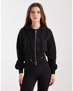 Cotton On Contour Zip Through Jacket - Black