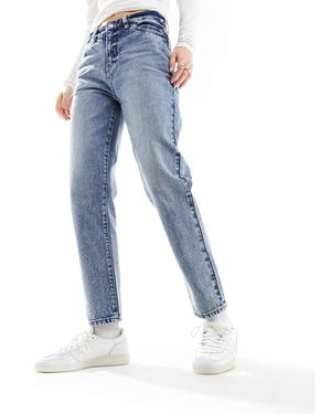 ARMANI EXCHANGE – kurz geschnittene boyfriend-jeans - Blau