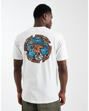 Santa Cruz Monster Graphic T-shirt - White