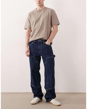 Wrangler Wrangle Double Knee Carpenter Jeans - Blue