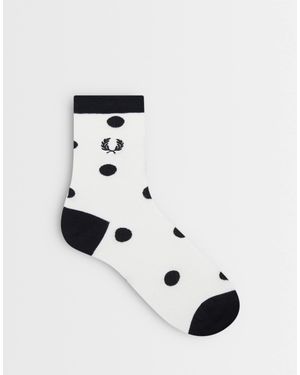 Fred Perry X Amy Winehouse Polka Dot Socks - White