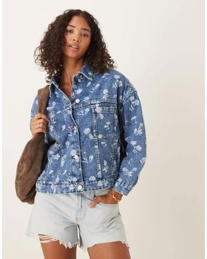 Free People Opal Swim Denim Jacket - Blue