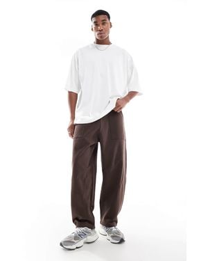 Pull&Bear – jogginghose - Weiß