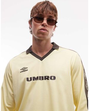 Umbro Jersey Met Bies - Naturel