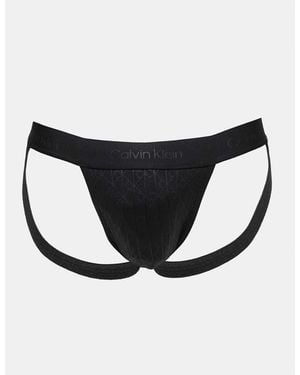 Calvin Klein Lace Jock Strap - Black