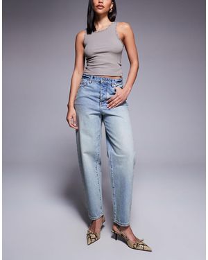 ARMANI EXCHANGE – schmal zulaufende karotten-jeans - Blau