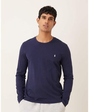 Polo Ralph Lauren Cotton Jersey Lounge Long Sleeve T-shirt - Blue