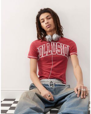 Collusion – t-shirt - Rot