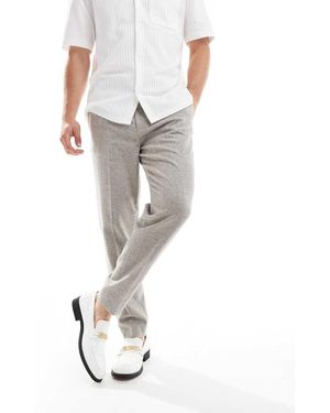 ASOS Pantaloni Eleganti Affusolati - Grigio