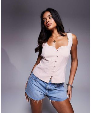 River Island Cami Waistcoat - Grey