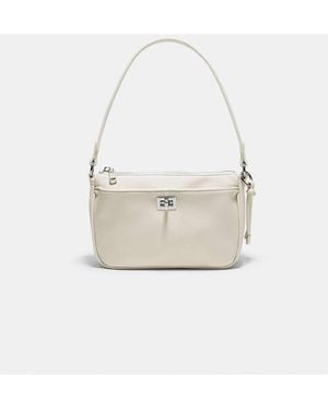 Stradivarius Crossbody Shoulder Bag With Closure - White