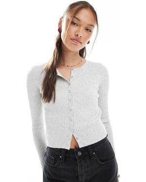 Cotton On Cotton On Everfine Knit Cardigan - White