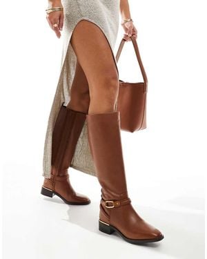 ALDO Ocynwan Riding Knee Boots - Brown