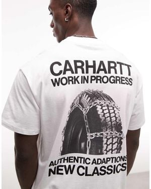 Carhartt Sean Hamilton 03 Back Print T-Shirt - Grey