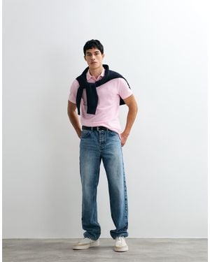Polo Ralph Lauren Slim Custom Knit Short Sleeve - Blue