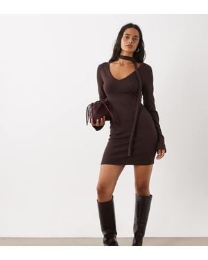 Kaiia Vestito Mini Svasato - Bianco