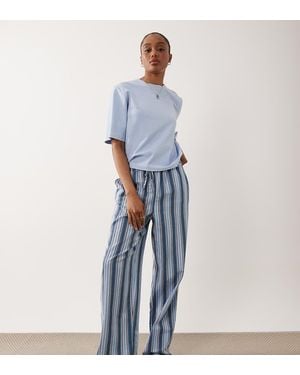ASOS Asos Design Tall Pull On Trousers - Blue