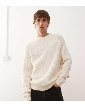 Collusion Knitted Sweat - White