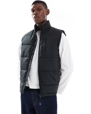Only & Sons Padded Technical Gilet - Blue