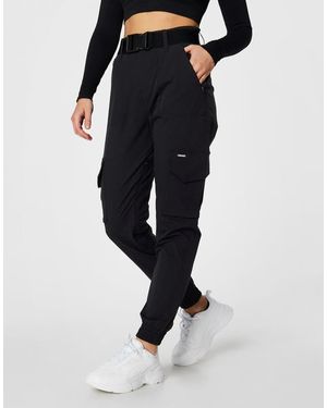 Aim'n Pantalones Cargo Negros - Azul