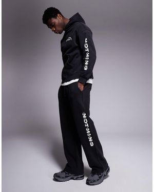 Good For Nothing Space Dye Trackies With Side Print (part Of A Set) - Multicolour