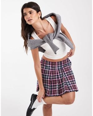 Tommy Hilfiger Pleated Mini Skirt - White