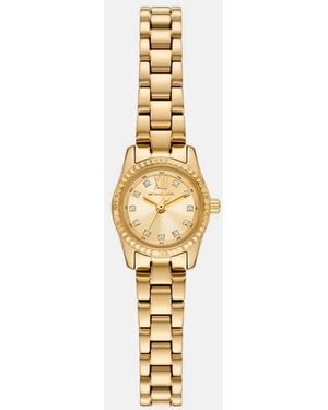 Michael Kors Lexington Three-Hand-Tone Stainless Steel Watch - Metallic