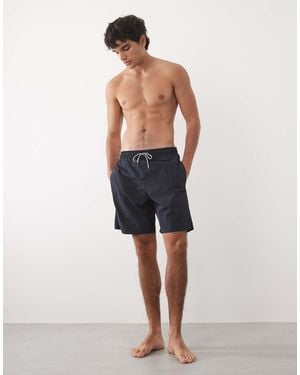 Mango Boxer Style Swim Short - Blue